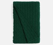 Плед Braidera, темно-зеленый (хвойный) арт.19247.92