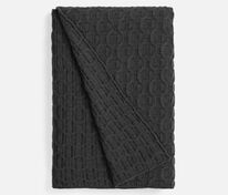 Плед Braidera, темно-серый меланж (асфальт) арт.19247.33