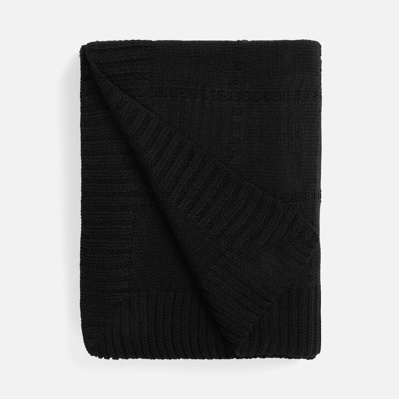 Плед Quadrisma, черный арт.19248.30