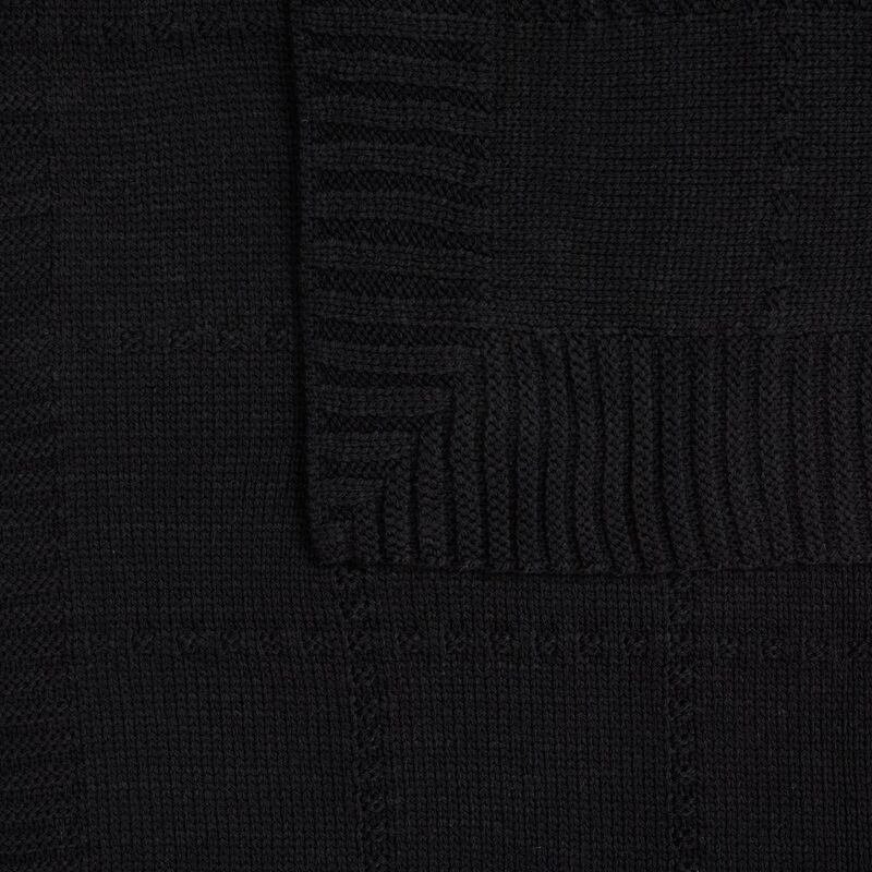 Плед Quadrisma, черный арт.19248.30