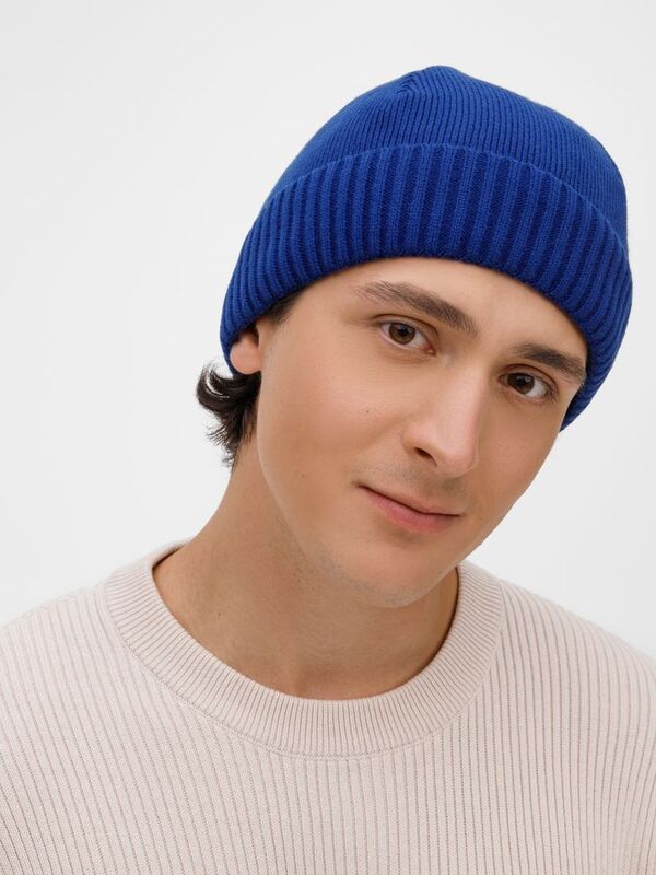 Шапка ComFleece, темно-синяя (кобальт) арт.19249.46