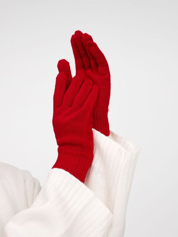 Перчатки Nobilis Mono, красные арт.19252.50