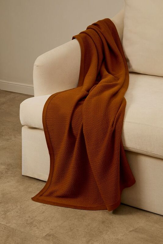 Плед Ornato, оранжевый (светлое золото) арт.16741.81