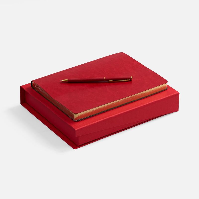 Набор Nebraska Flex, красный с золотистым арт.20128.50