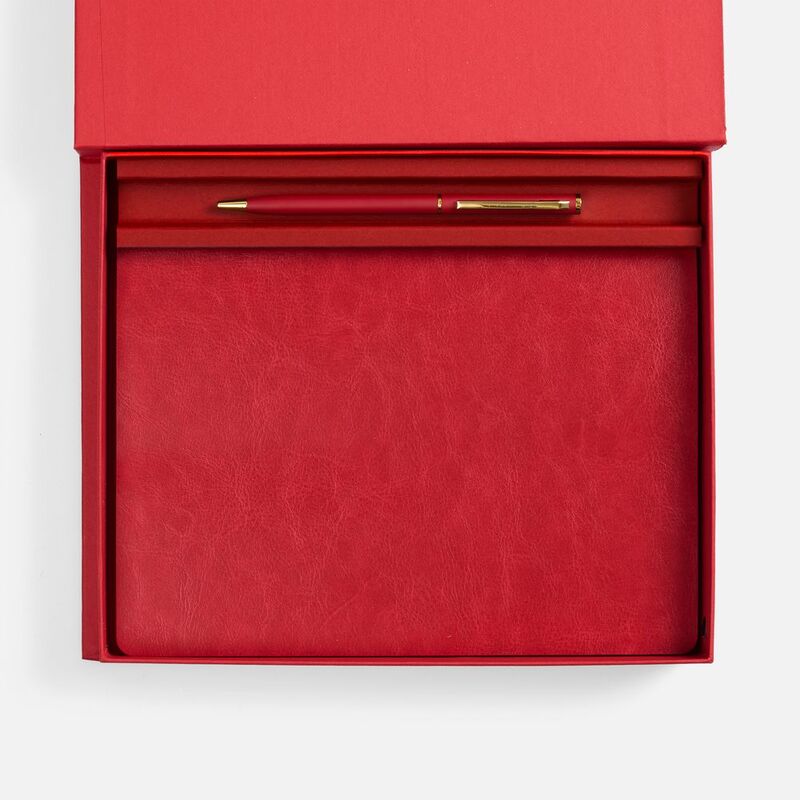 Набор Nebraska Flex, красный с золотистым арт.20128.50