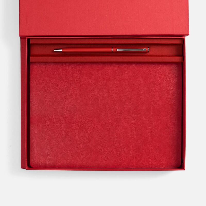 Набор Nebraska Flex, красный с серебристым арт.20128.51