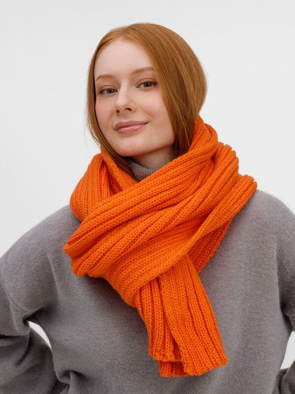 Шарф HappyGo, оранжевый арт.28899.20