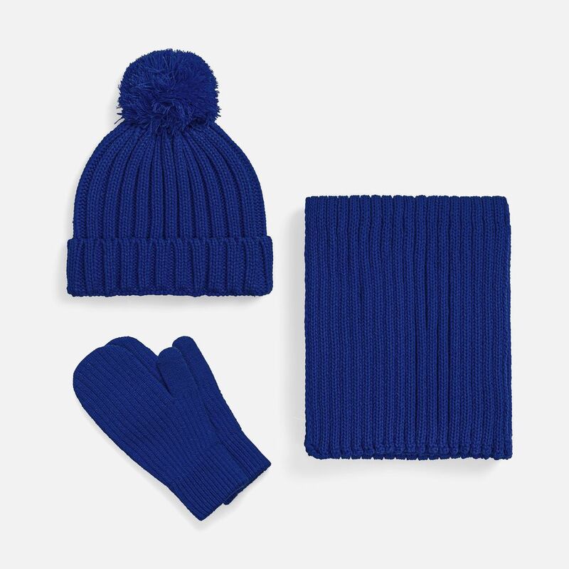 Шарф HappyGo, синий арт.28899.40