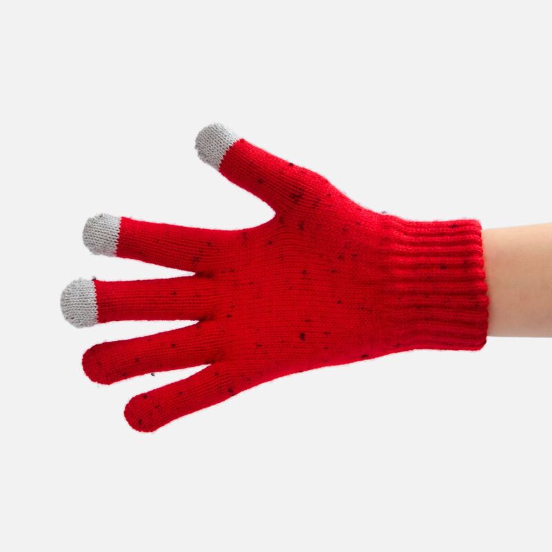 Перчатки сенсорные Spotti Senso, красные арт.28900.50
