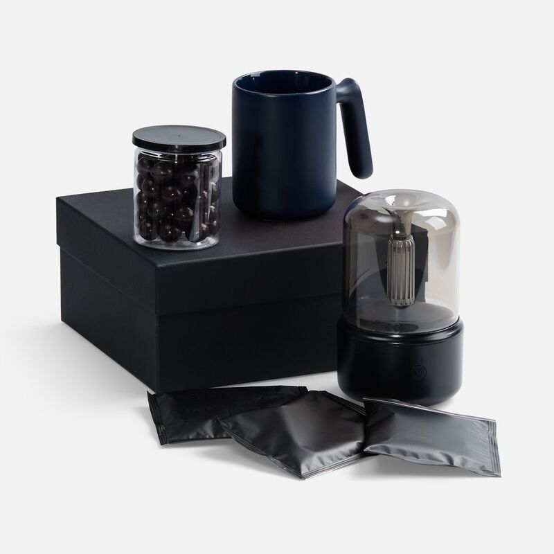 Набор &laquo;Микроклимат&raquo;, черный с синим арт.28911.34