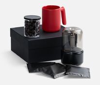 Набор «Микроклимат», черный с красным арт.28911.35