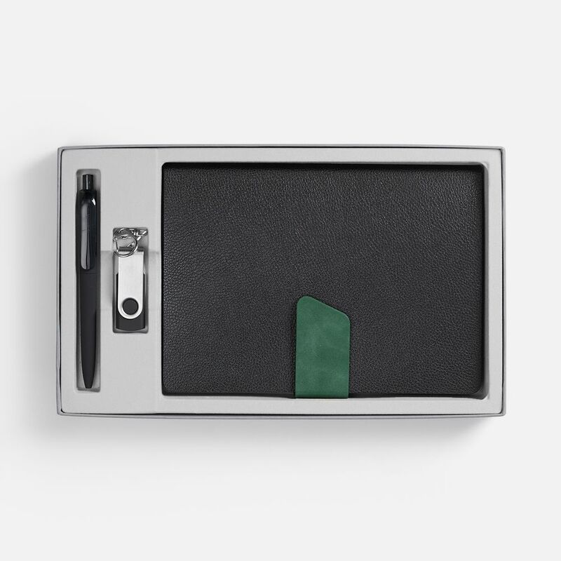 Набор Boom Memory, черный с зеленым арт.22200.39