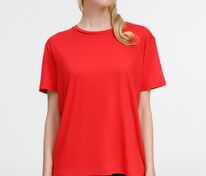 Футболка унисекс Senti, красная арт.20185.50