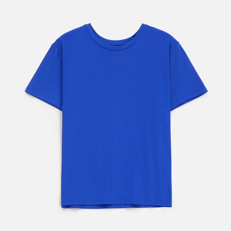 Футболка унисекс Senti, ярко-синяя арт.20185.44