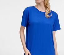 Футболка унисекс Senti, ярко-синяя арт.20185.44