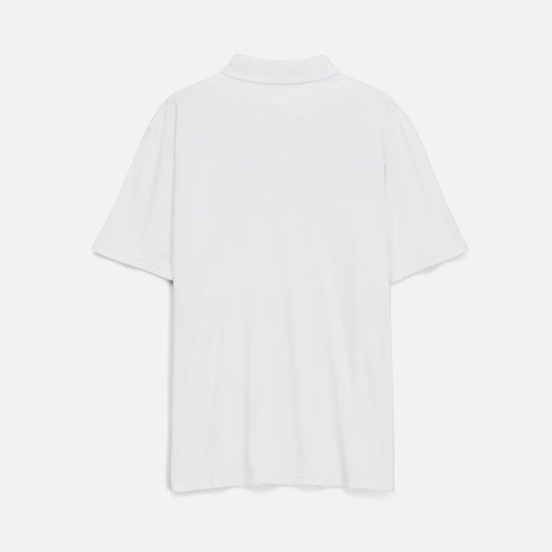 Рубашка поло унисекс Senti, белая арт.20186.60