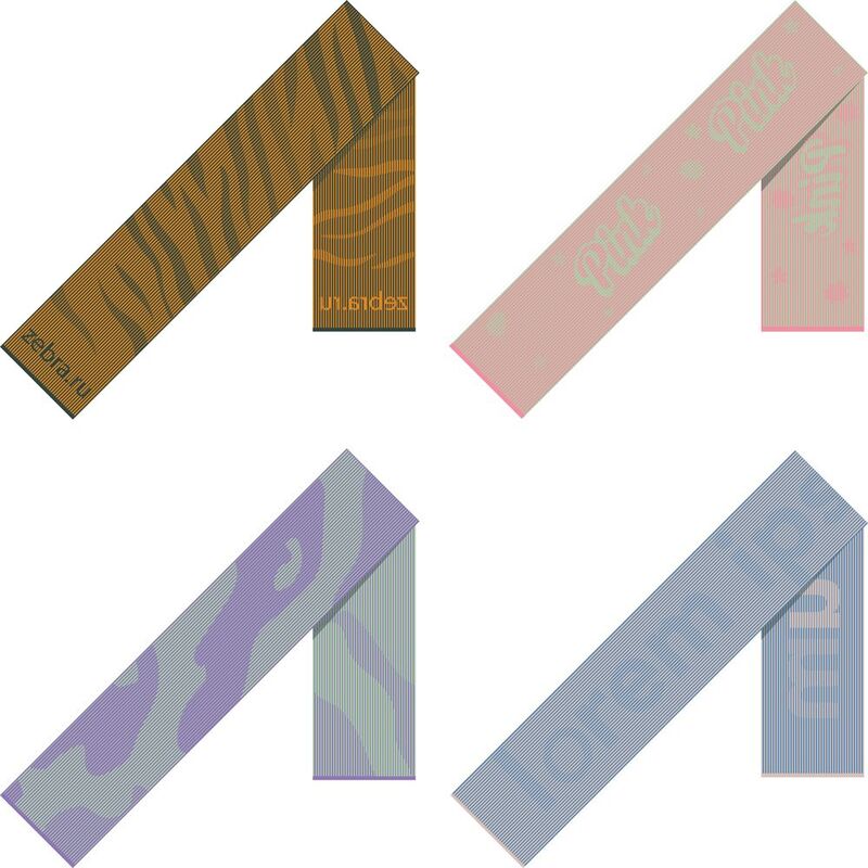 Шарф Fung XXL на заказ, акрил арт.18473.01