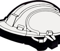 Флешка «Каска», белая, 16 Гб арт.5405.66