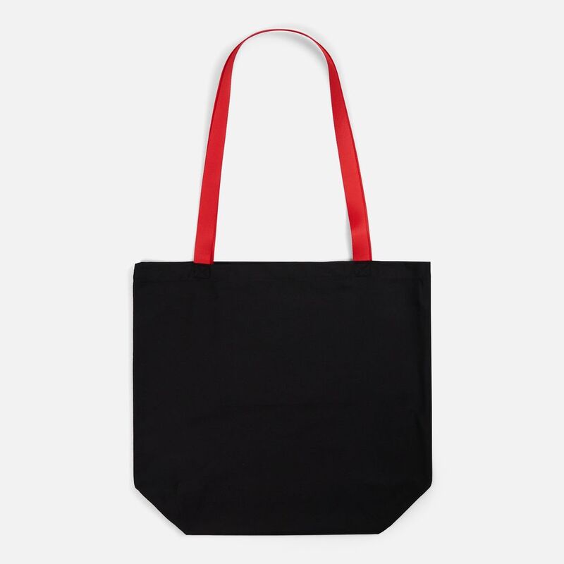 Шопер B5, черный с красными ручками арт.19215.31