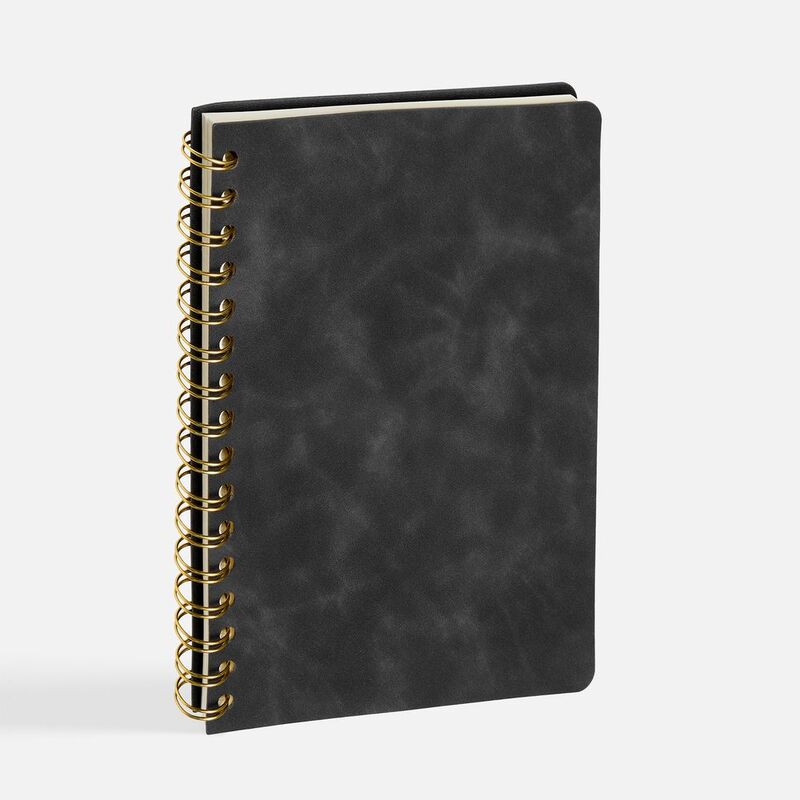 Ежедневник Spiral, недатированный, черный арт.22092.30