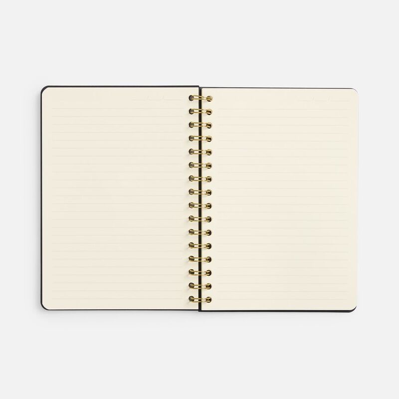 Ежедневник Spiral, недатированный, черный арт.22092.30