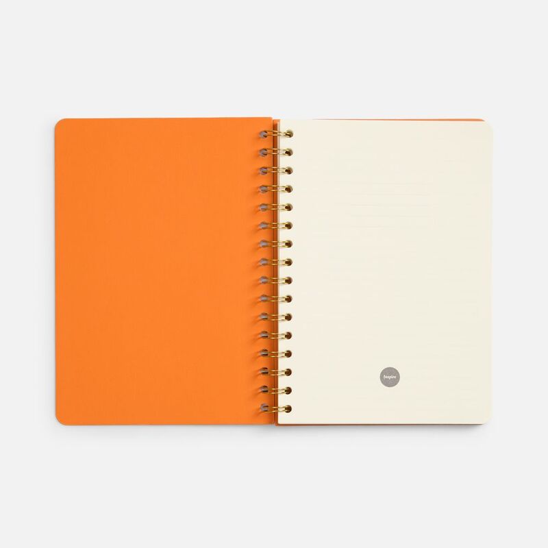 Ежедневник Spiral, недатированный, оранжевый арт.22092.50