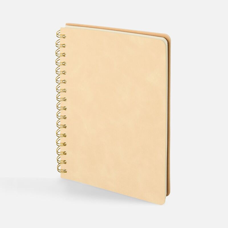 Ежедневник Spiral, недатированный, бежевый арт.22092.11