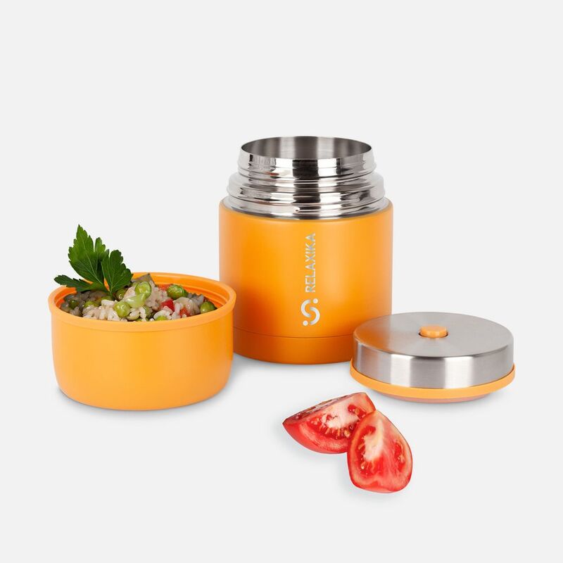 Термос для еды Relaxika 500, желтый арт.15474.80