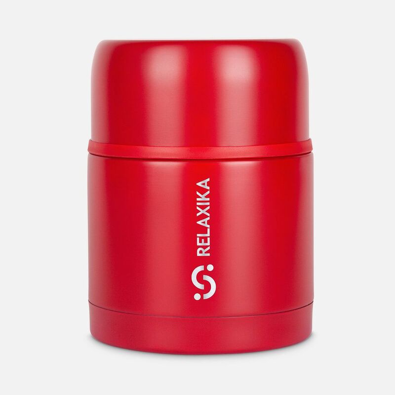 Термос для еды Relaxika 500, красный арт.15474.50