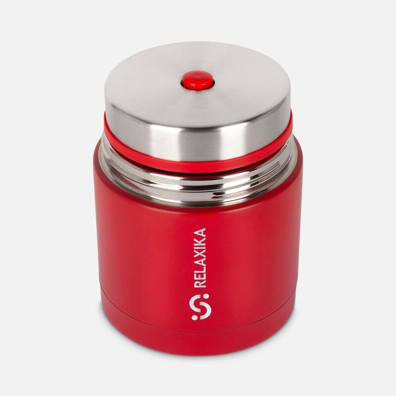 Термос для еды Relaxika 500, красный арт.15474.50