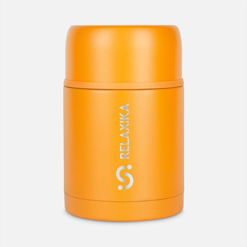 Термос для еды Relaxika 700, желтый арт.15475.80