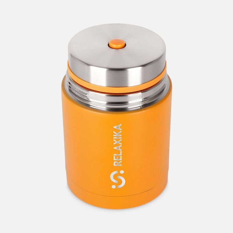 Термос для еды Relaxika 700, желтый арт.15475.80