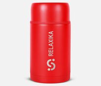 Термос для еды Relaxika 1000, красный арт.15476.50