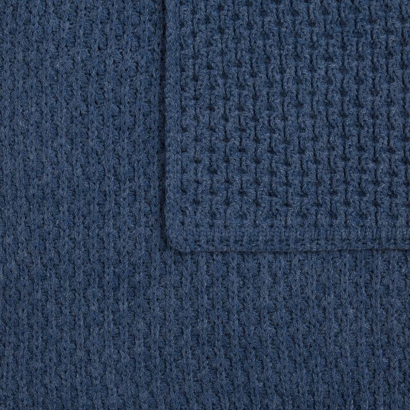 Плед Serenita, синий (джинс) арт.15744.45