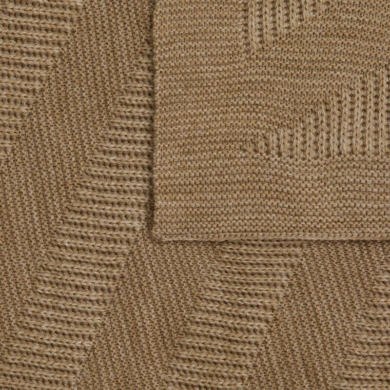 Плед Locus Solus, коричнево-бежевый меланж арт.16749.67