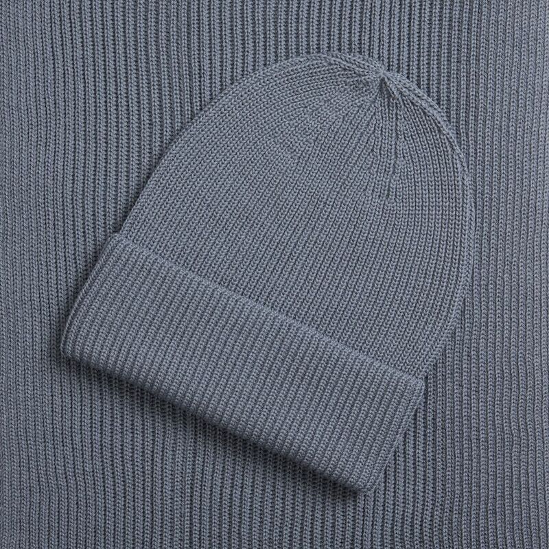 Шапка Nobilis Mono, серая (стальная) арт.19909.27