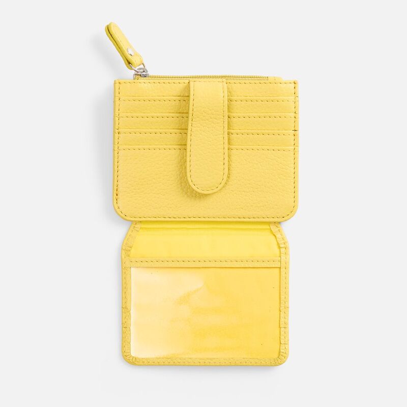 Картхолдер на молнии Unison, желтый арт.22109.80