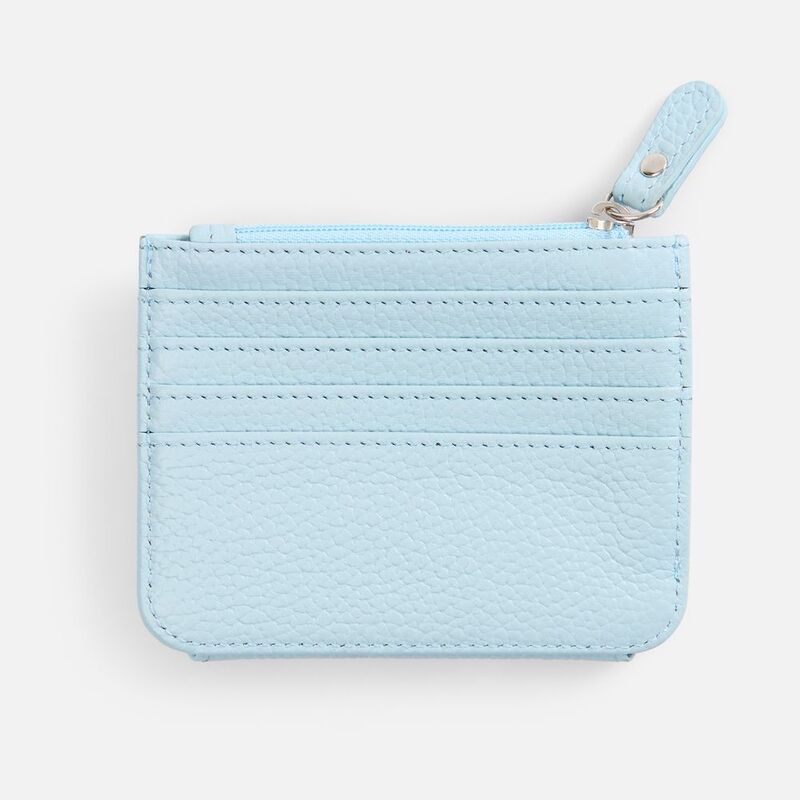 Картхолдер на молнии Unison, голубой арт.22109.14