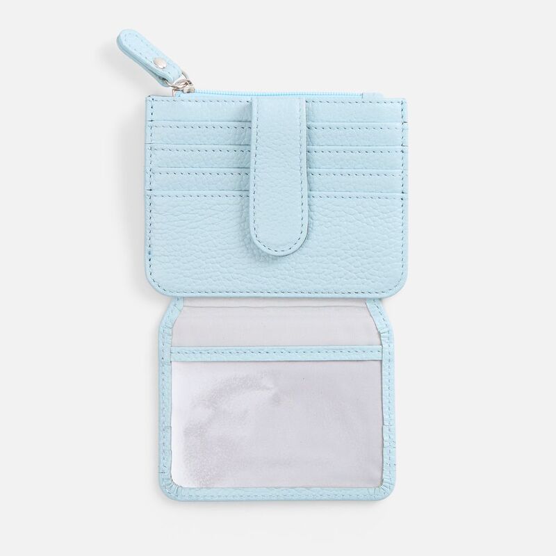 Картхолдер на молнии Unison, голубой арт.22109.14