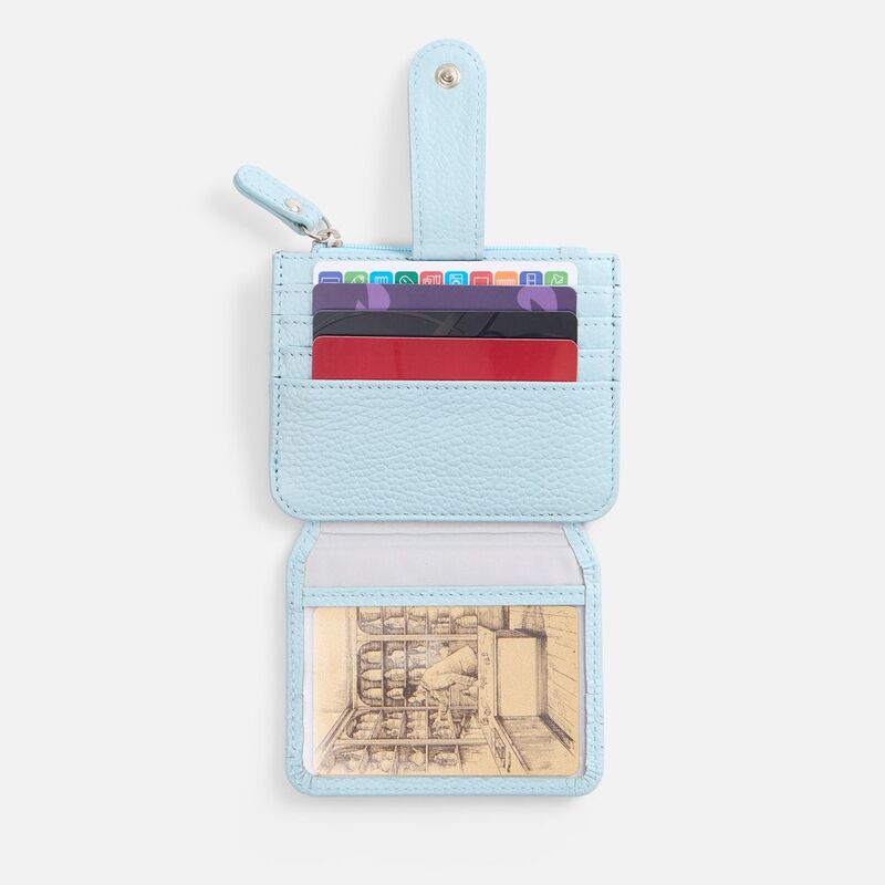 Картхолдер на молнии Unison, голубой арт.22109.14