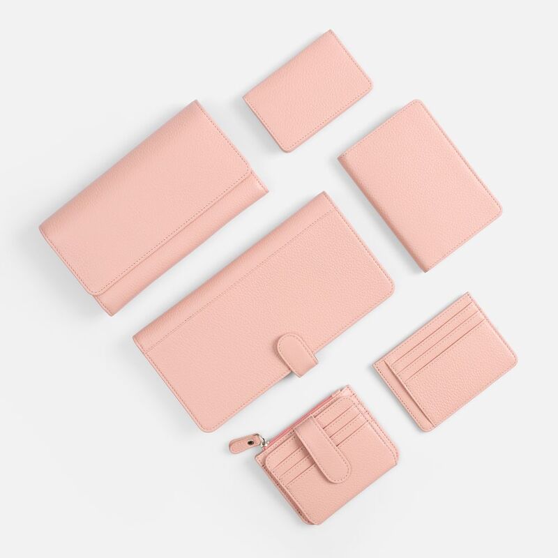 Картхолдер на молнии Unison, розовый арт.22109.15