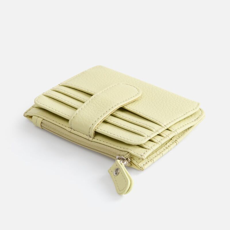 Картхолдер на молнии Unison, светло-зеленый арт.22109.90