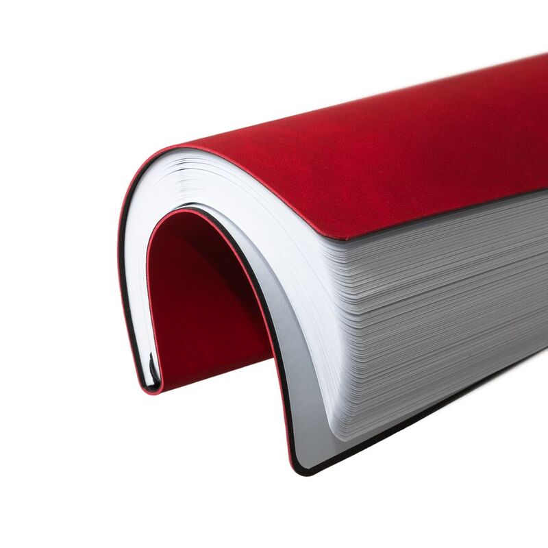 Ежедневник Nubuck Touch, недатированный, красный арт.21182.50