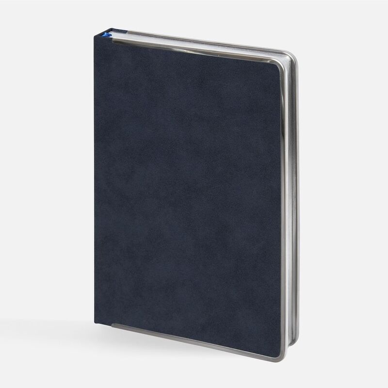 Ежедневник Metal Frame на заказ, датированный, синий арт.18859.40