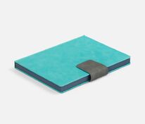 Ежедневник Grande Strap на заказ, датированный, бирюзовый арт.18860.49