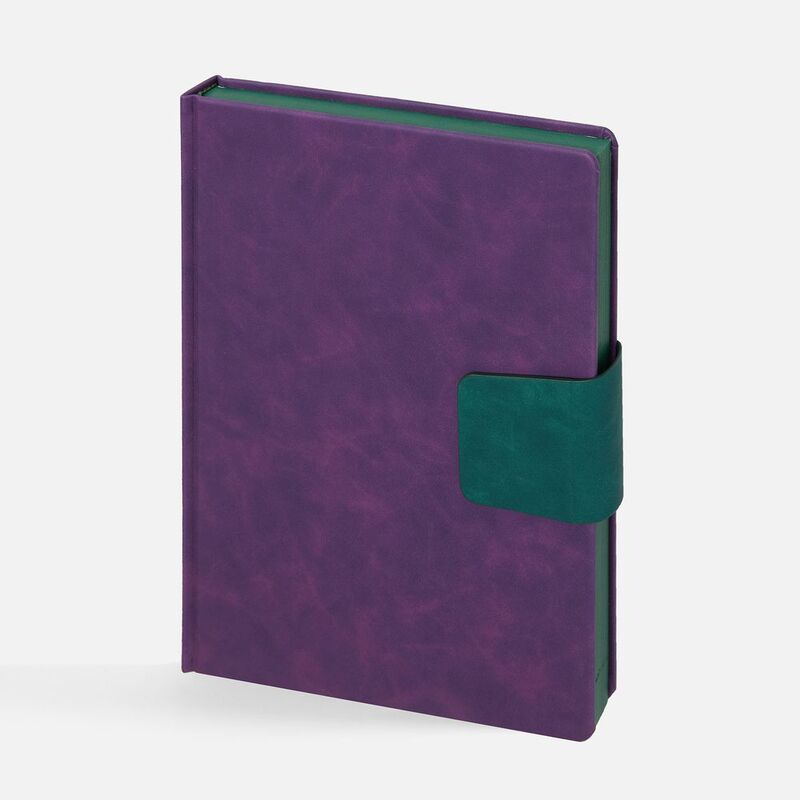 Ежедневник Grande Strap на заказ, датированный, фиолетовый арт.18860.79