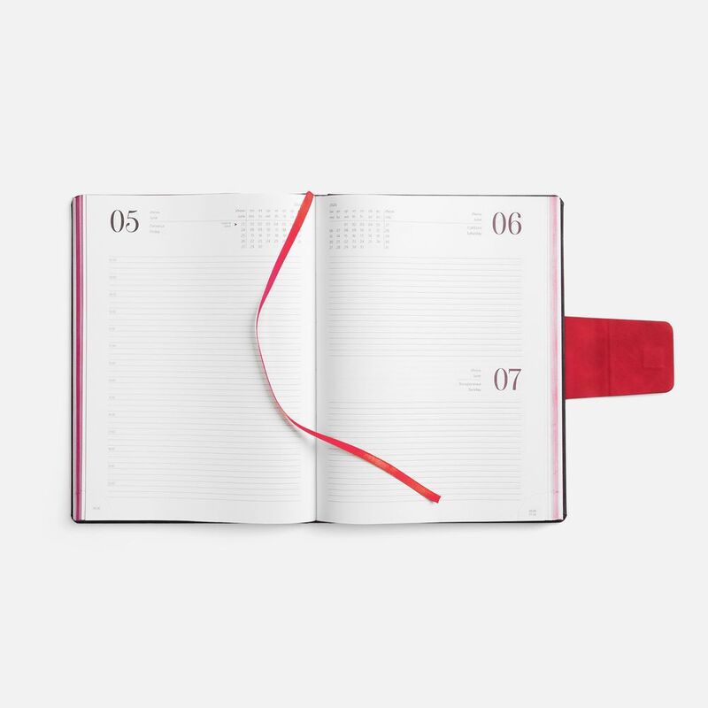 Ежедневник Grande Strap на заказ, датированный, черный арт.18860.15