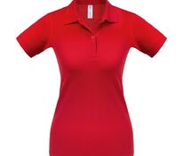Рубашка поло женская Safran Pure красная арт.PW455004