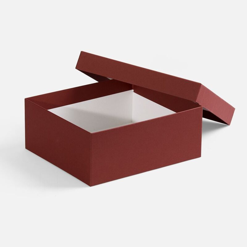 Коробка Recollection, бордовая арт.22418.56