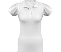 Рубашка поло женская Heavymill белая арт.PW460001